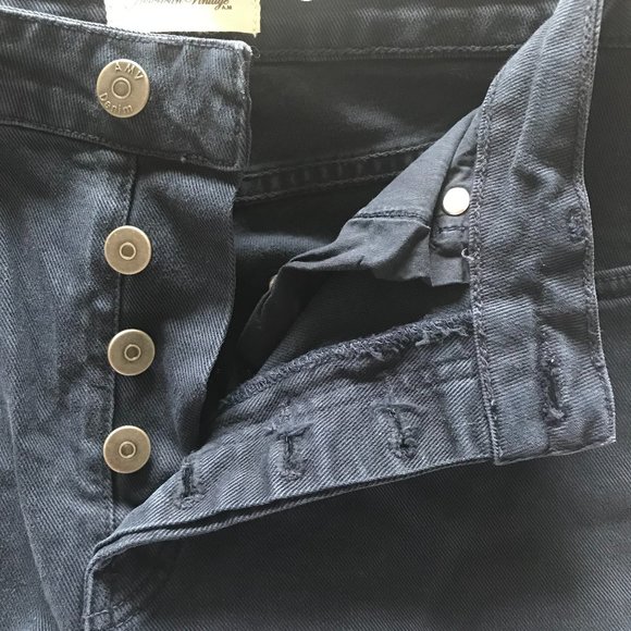 American Vintage Vikibury Navy Pants (NWT) - Picture 4 of 12